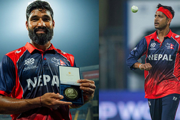 आइसिसी टी ट्वान्टी विश्वकप: उदाएका दीपेन्द्र, नीरस सन्दीप